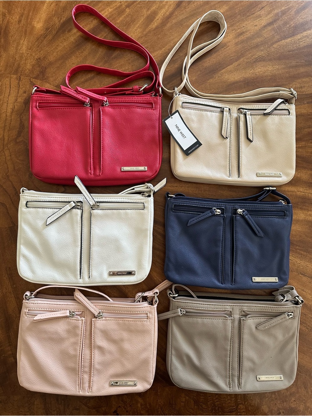 NEW Nine West Everyday Crossbody Bag - Multiple Colors